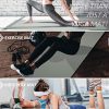 Yoga Mat with Strap, 1/3 Inch Extra Thick Yoga Mat Double-sided Non Slip