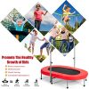 Giantex Mini Trampoline, 2 Persons Foldable Fitness Trampoline