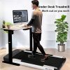 ANCHEER 2-in-1 Folding Treadmill – Compact Quiet Machine for Home, Office, and Workouts! 🏃‍♀️💼
