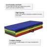 4'x8'x2 Gymnastics Mat Folding PU Panel Gym Fitness Exercise