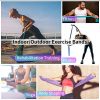 Resistance Bands Set Exercise Band Non Slip Fabric Workout Bands