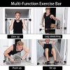 MUSCOACH Pull Up Bar for Doorway Chin Up Bar Wall Mounted