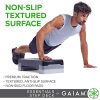 Gaiam Essentials Exercise Step Platform Aerobic Stepper Bench