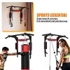 UMIKOOL Multi-Function Wall Mounted Pull Up Bar Dip Station