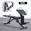 Mikolo Adjustable Weight Bench, Foldable Exercise Workout Bench