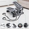 Step into Shape: Portable Mini Fitness Stepper with Resistance Bands