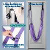 Yoga Stretching Strap, Adjustable Height Leg Stretcher Waist