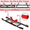 IRON AGE Pull Up Bar for Doorway - Angled Grip Home Gym Exercise Equipment
