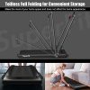 Goplus 2 in 1 Folding Treadmill, 2.25HP Under Desk Electric Treadmill