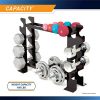 Get Organized and Lift Right with the Marcy Compact Dumbbell Rack for Home Workouts