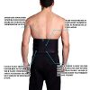 Cotill Waist Trimmer Ab Belt for Men Women - 3 Adjustable Closure