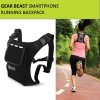 Gear Beast Running Backpack Cell Phone and Accessories Holder
