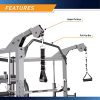 Marcy Smith Cage Machine with Workout Bench and Weight Bar