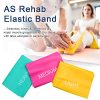 Coolrunner 7FT. Long Latex Free Elastic Flat Exercise Band Set