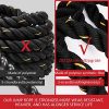 Heavy Jump Rope for Fitness - 3LB Weighted Skipping Rope for Full Body Power Training and Strength Building