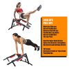 UMIKOOL Multi-Function Wall Mounted Pull Up Bar Dip Station