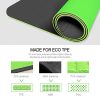FBSPORT Yoga Mat- Eco Friendly Non Slip 1/4 inch Fitness Exercise Mat