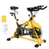 🚴 Smooth & Silent Ride: Belt-Driven Indoor Cycling Bike with 44LBS Flywheel for Ultimate Stability! 🚴‍♂️
