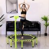 Newan 48" Silent Trampoline with Adjustable Handle Bar