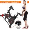 TRYA Indoor Exercise Bike Stationary, Belt Drive Cycling Bikes