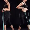 Neleus 3 Pack Workout Running Capris Tummy Control