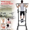 GY613 Dip Station Power Tower, Strength Training Workout Equipment