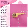 Large Yoga Mat 7'x5'x8mm Extra Thick, Durable, Eco-Friendly
