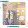 Fitness Planner | 8x8" Daily Workout Books | Gym Workout Planner