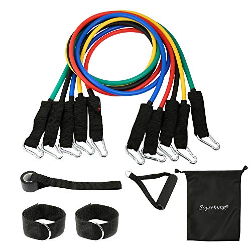 Soysehung Resistance Bands Set for Home Workout Fitness