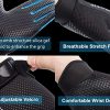 MKAS Workout Cycling Gym Gloves Full Finger Breathable Mountain Bike