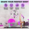 MhIL 5 Resistance Bands - Best Exercise Bands for Women and Men