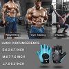 Workout Gloves Men Women, Full Finger Weight Lifting Gloves