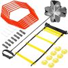 Sportout Agility Ladder Set, Speed Training Kit