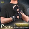 Full Finger Weight Lifting Gloves Hand-Made