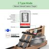 Mr. Rudolf Water Rowing Machine with Bluetooth Monitor