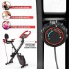 pooboo Folding Exercise Bike Indoor Cycling