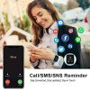 Airbinifit Fitness Tracker, IP68 Waterproof Activity Tracker