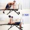 KLL Weight Bench Adjustable, Workout Bench for Home Gym