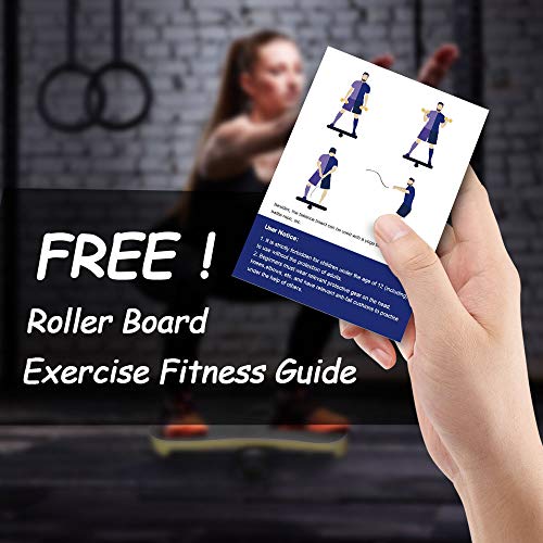 Balance Board Trainer - Wooden Roller Board for Surfing
