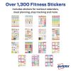💪 Avery Fitness Planner Stickers Pack – Stay Motivated and Organize Your Fitness Goals with 1,318 Stickers! 📅