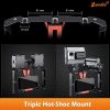 Zeadio Smartphone Video Rig, Phone Movies Mount Handle Grip Stabilizer