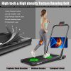 Goplus 2 in 1 Folding Treadmill, 2.25HP Under Desk Electric Treadmill