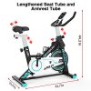 Afully Indoor Exercise Bikes Stationary, Indoor Cycling Belt Drive