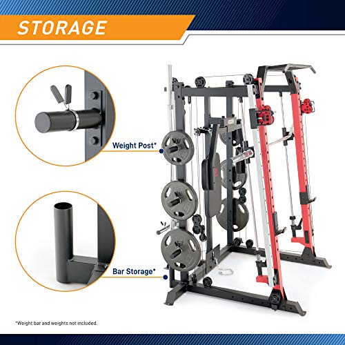 Marcy Smith Machine Cage System Home Gym Multifunction Rack