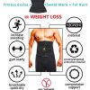 NINGMI Sauna Waist Trainer for Men Neoprene Waist Trimmer Belt