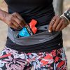 Nathan Zipster Fit Running Belt. Adjustable, Bounce Free Waist Pack.