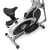 Plasma Fit Elliptical Machine Cross Trainer 2 in 1 Exercise Bike Cardio