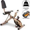 Exerpeutic Gold Folding Recumbent Exercise Bike