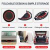 Fitness Rebounder with Adjustable Foam Handle