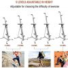 Exercise Climber, Heavy Duty Adjustable Height Folding Fitness